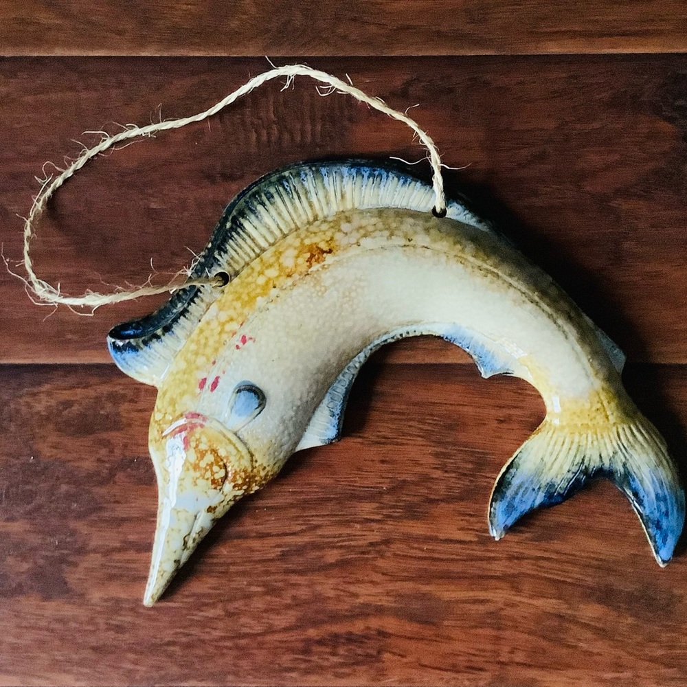 Ceramic FISH wall decor 🐠🐟 - Picture 3 of 6